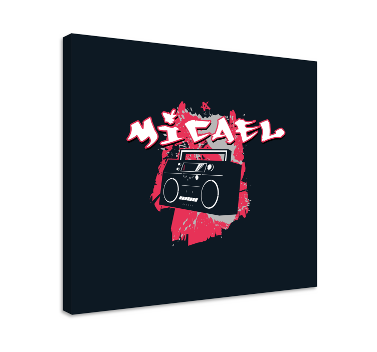 Cuadro moderno vibras urbanas de audio - TenVinilo