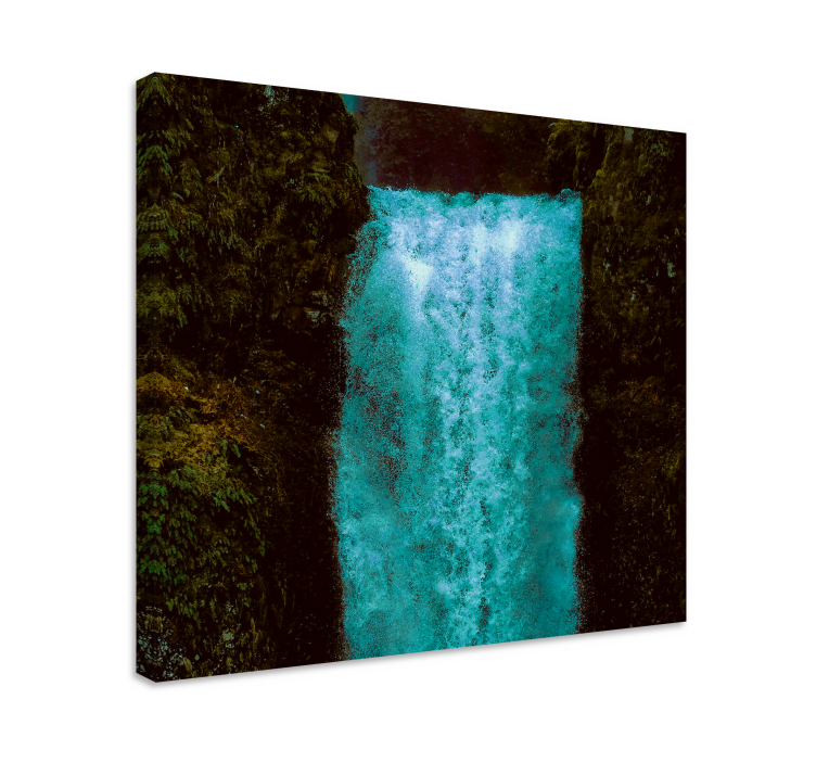Cuadro paisajes cascada majestuosa - TenVinilo