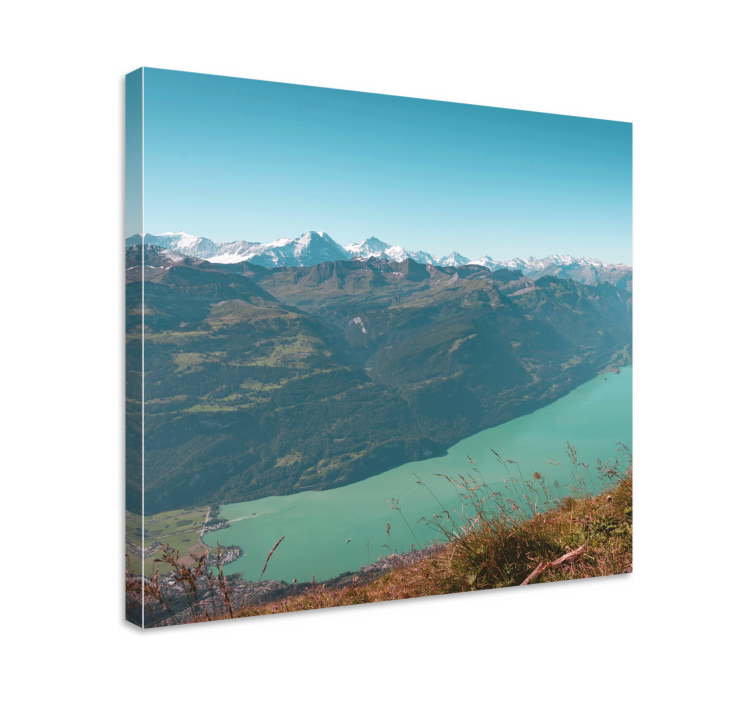 Cuadro paisajes Fotografía estética de paisaje de montaña - TenVinilo