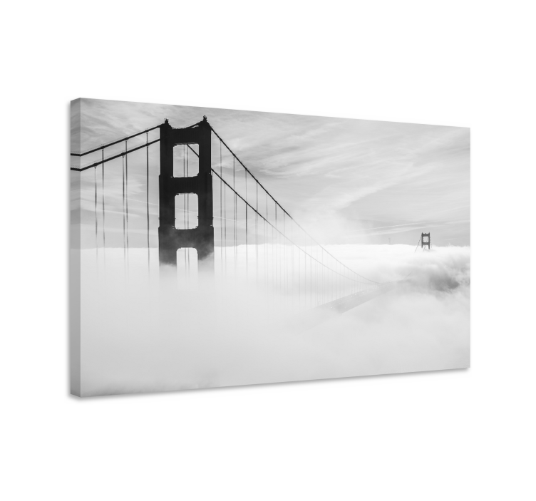 Cuadro ciudades conexión golden gate - TenVinilo