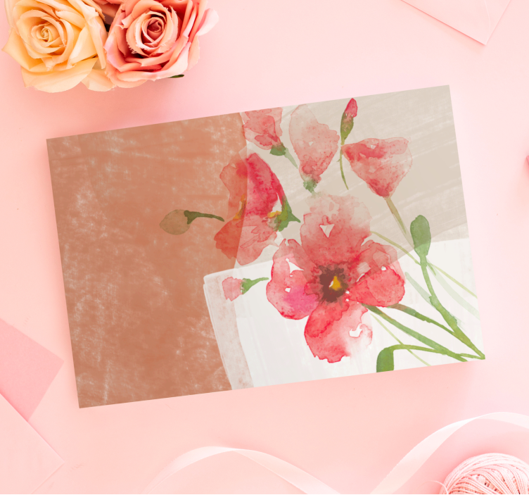 Cuadro de flores Flor sueño arte contemporáneo - TenVinilo