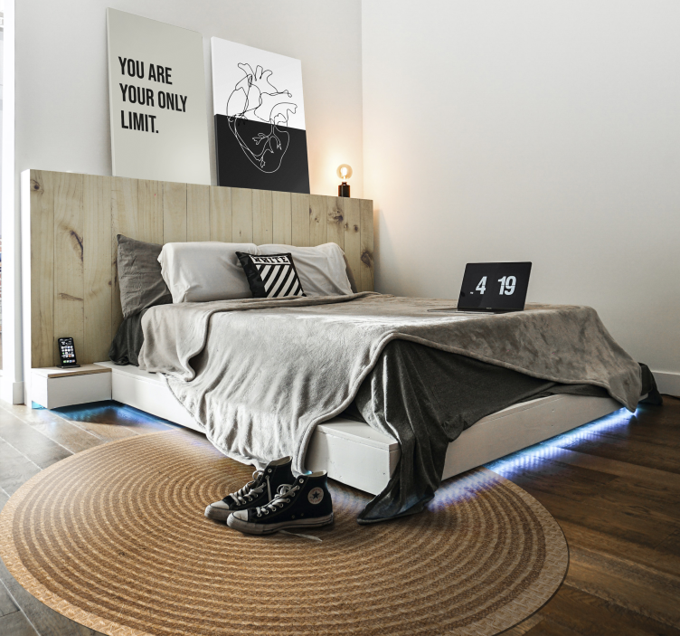 Vinilo para muebles imitación madera clara - TenVinilo