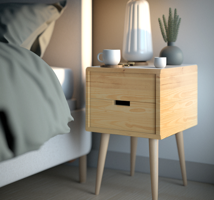 Vinilo para mueble madera clara - TenVinilo