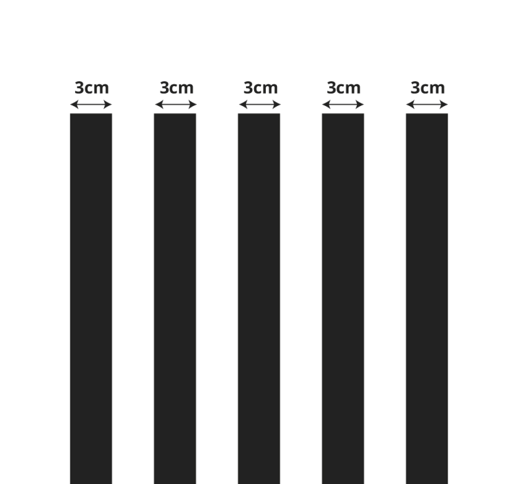 Vinilo decorativo de líneas - TenVinilo