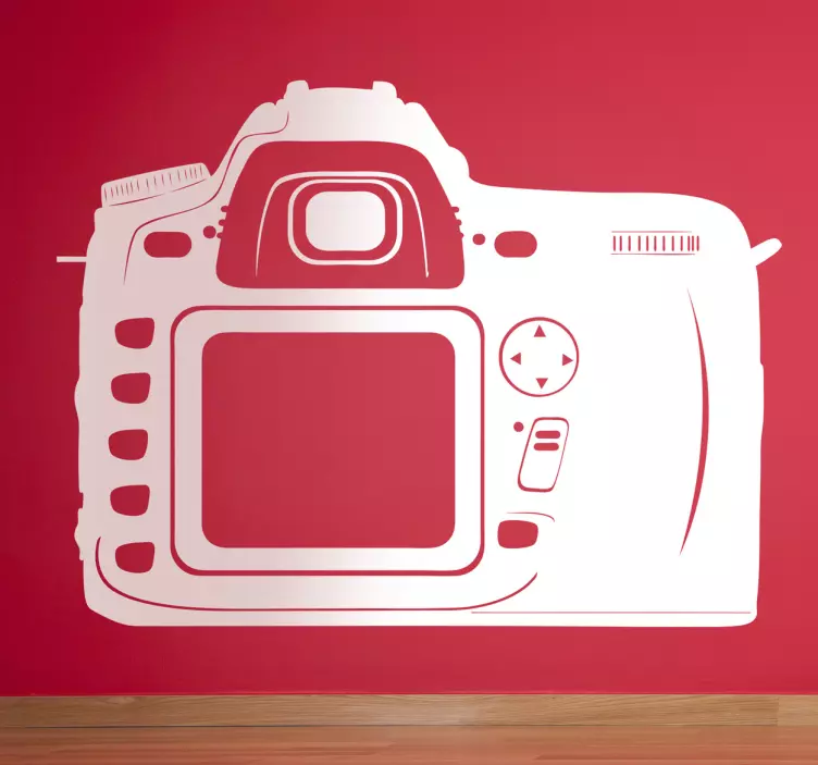 Adhesivo cámara vista detrás - TenVinilo