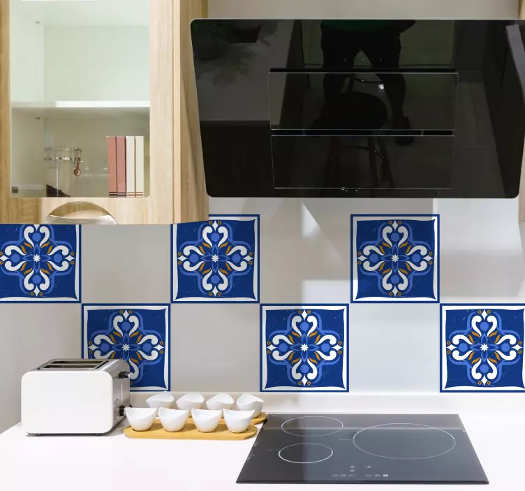 Azulejos adhesivo Mediterráneo clásico - TenVinilo