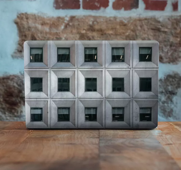 Vinilo para portátiles Arquitectura brutalista - TenVinilo