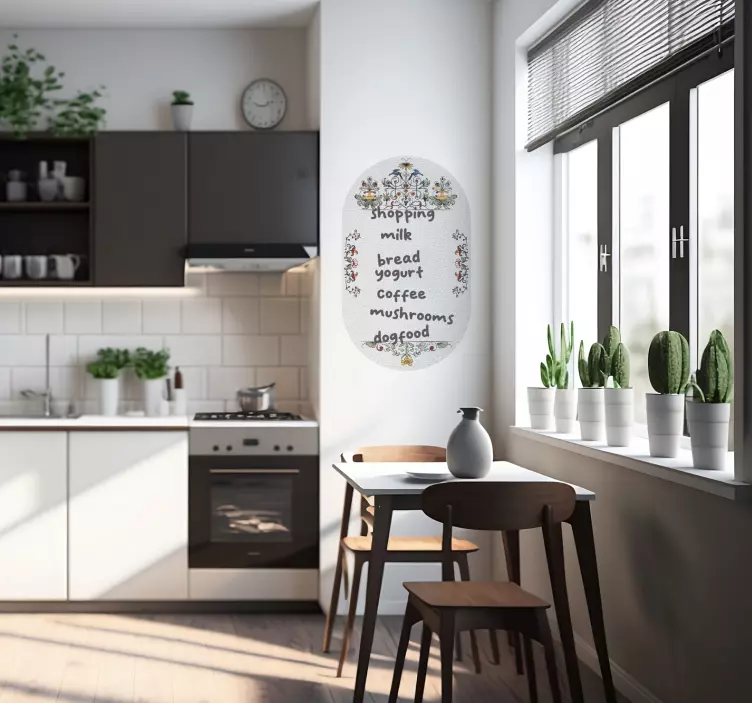 Vinilo vintage tiza blanca vintage - TenVinilo