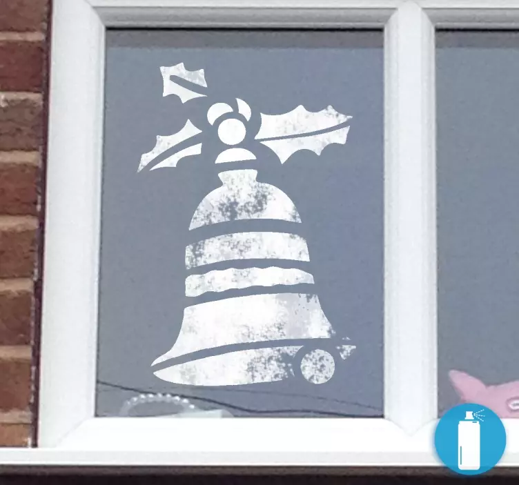 Plantillas de vinilo navidad campana - TenVinilo