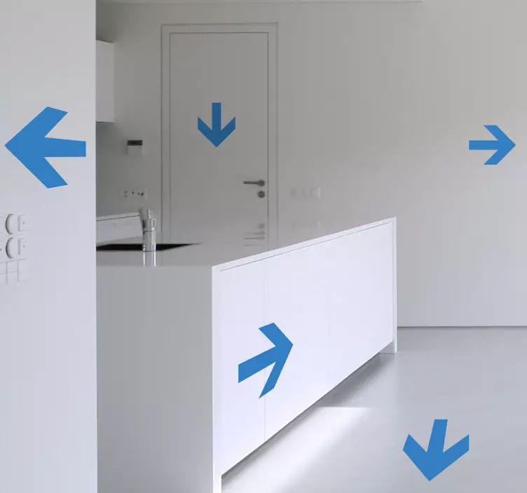 Sticker colección adhesivos flechas - TenVinilo