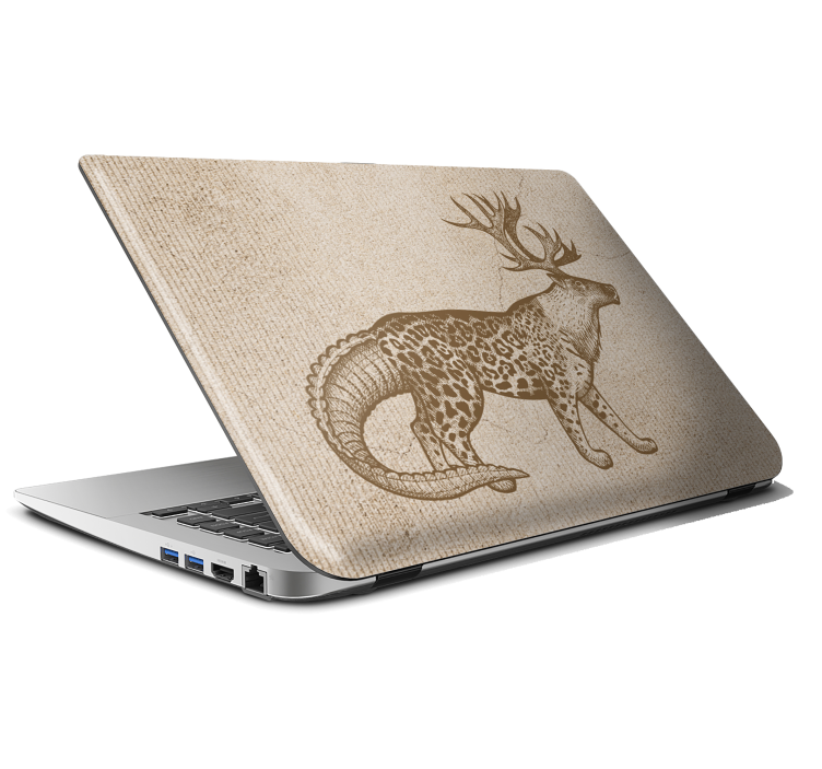 Vinilo decorativo para laptop animal mítico - TenVinilo