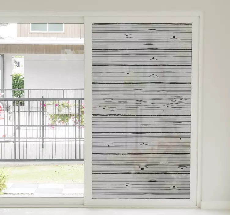 Vinilo decorativo para cristales textura madera - TenVinilo