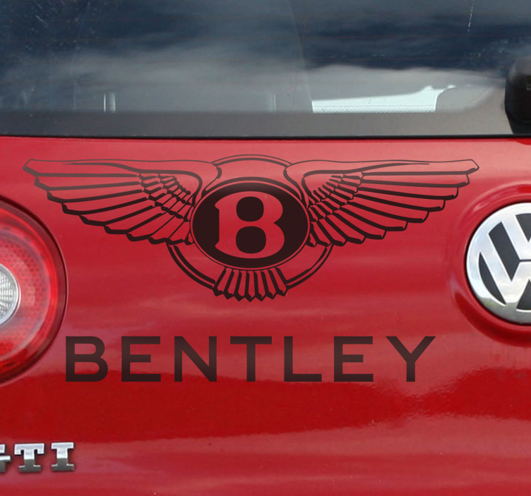 Vinilo decorativo Bentley monocolor - TenVinilo