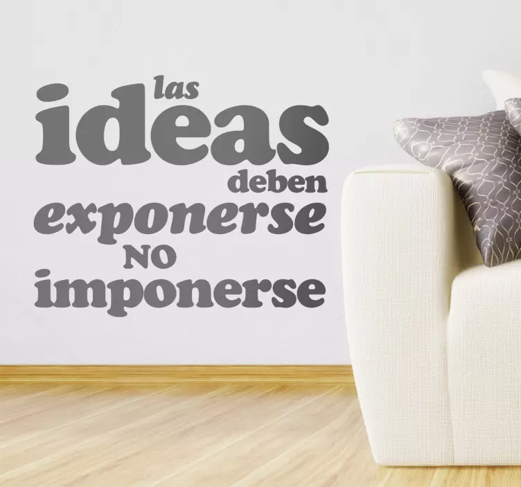 Vinilo decorativo exponer ideas - TenVinilo