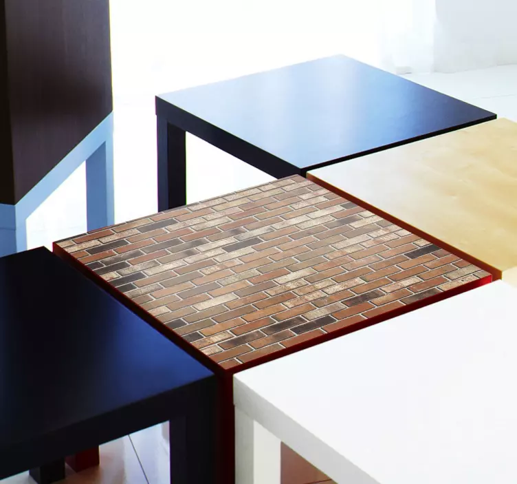 Vinilo decorativo ladrillo LACK - TenVinilo