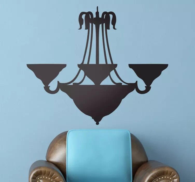 Vinilo decorativo luz de techo - TenVinilo