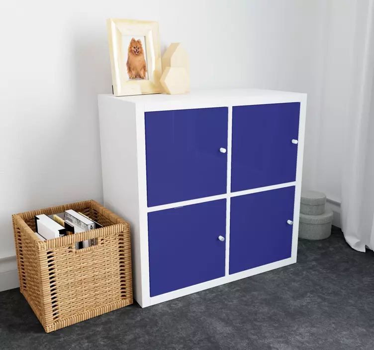 Vinilo para mueble Ikea decorativo puerta Kallax - TenVinilo