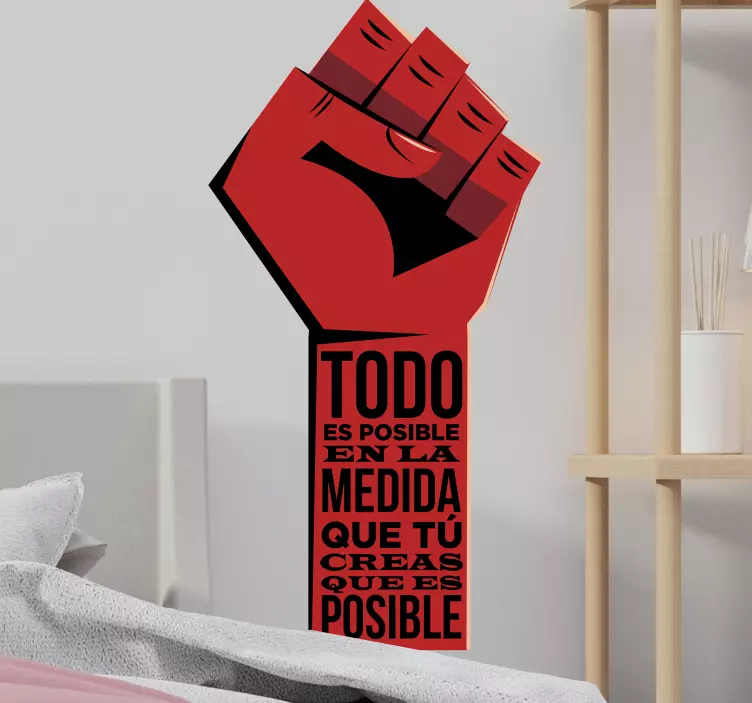 Vinilo superación personal Todo es posible - TenVinilo