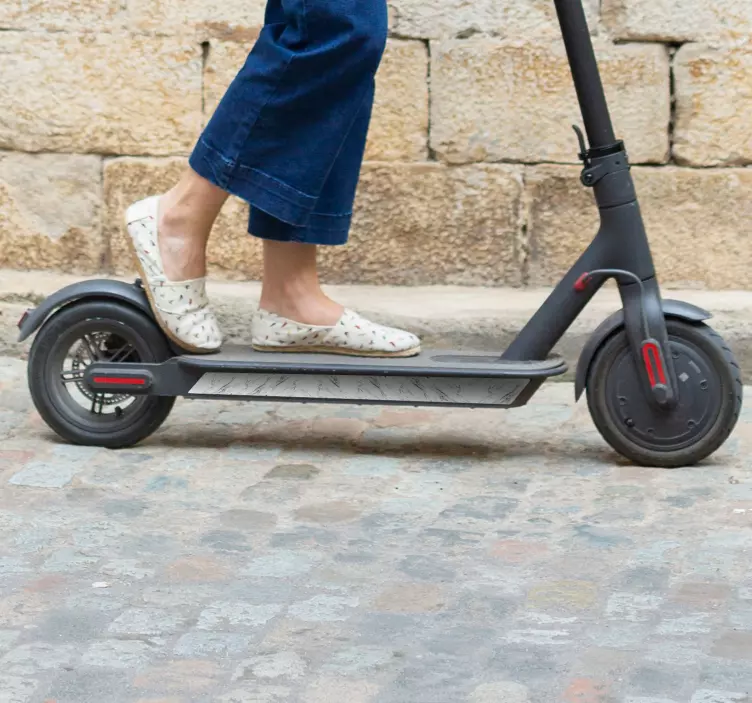 Vinilo con textura patinete con textura de mármol - TenVinilo