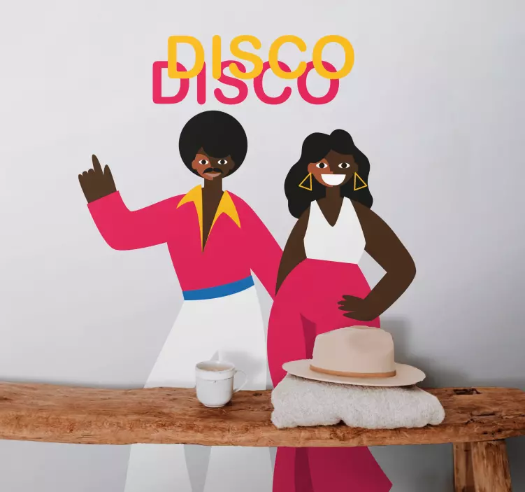 Vinilo dúo de baile disco - TenVinilo