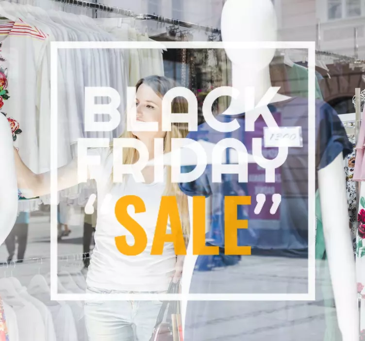 Vinilo Black Friday oferta del viernes negro - TenVinilo