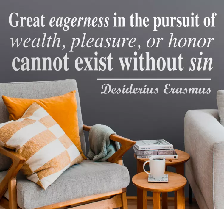 Vinilo frase célebre reflexiona y motívate - TenVinilo