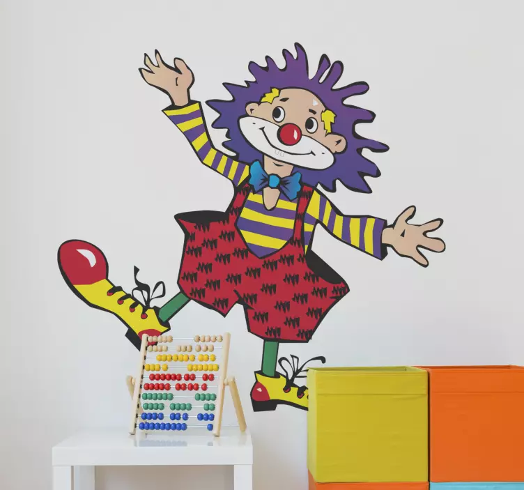 Vinilo infantil payaso - TenVinilo