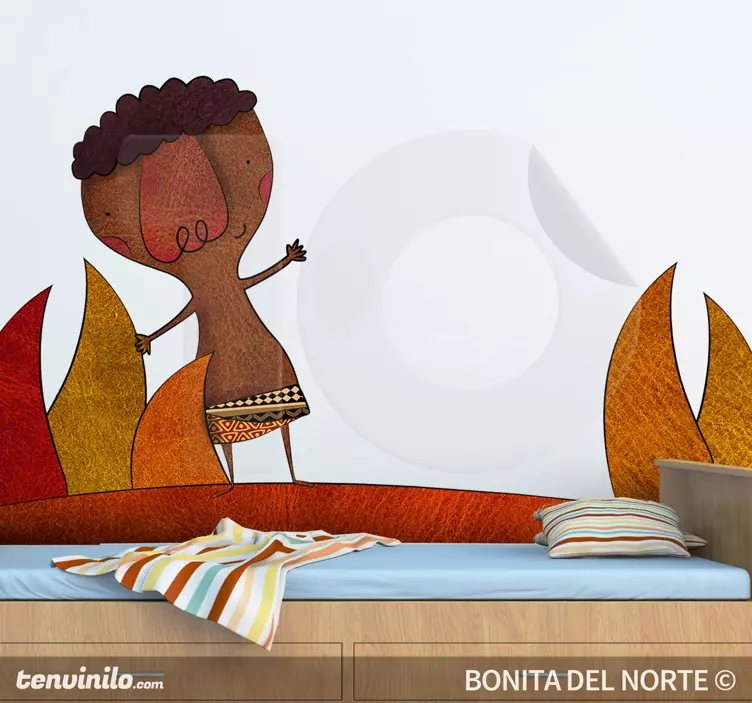 Vinilo niño africano - TenVinilo