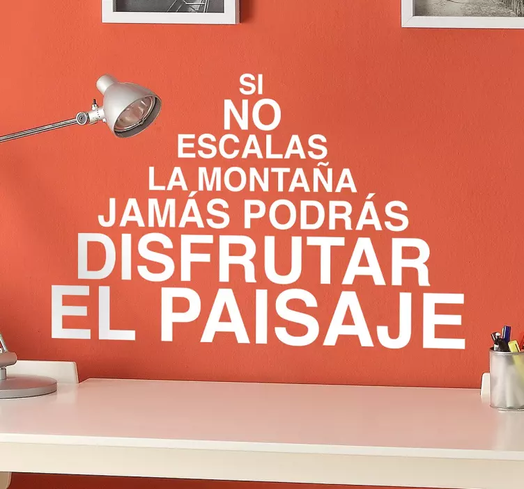 Vinilo Pablo Neruda montaña - TenVinilo