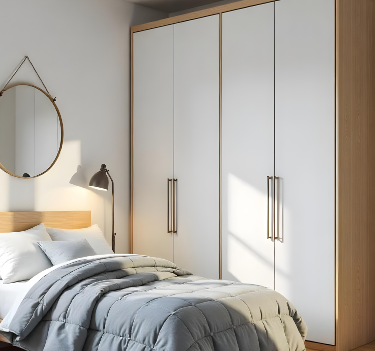 Vinilo para mueble blanco - TenVinilo