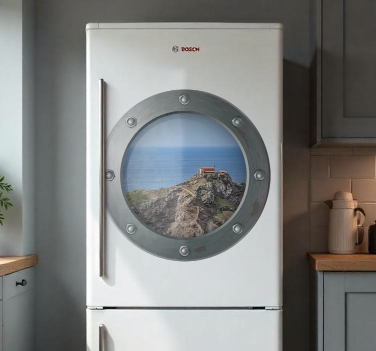 Vinilo para nevera submarino - TenVinilo