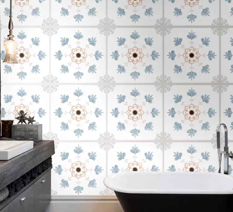 Vinilo pared Diseño de cemento gris antiguo - TenVinilo