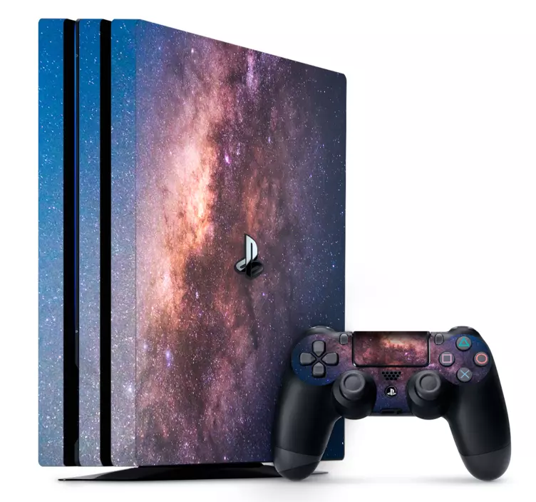 Vinilo adhesivo para PS4 galaxia - TenVinilo