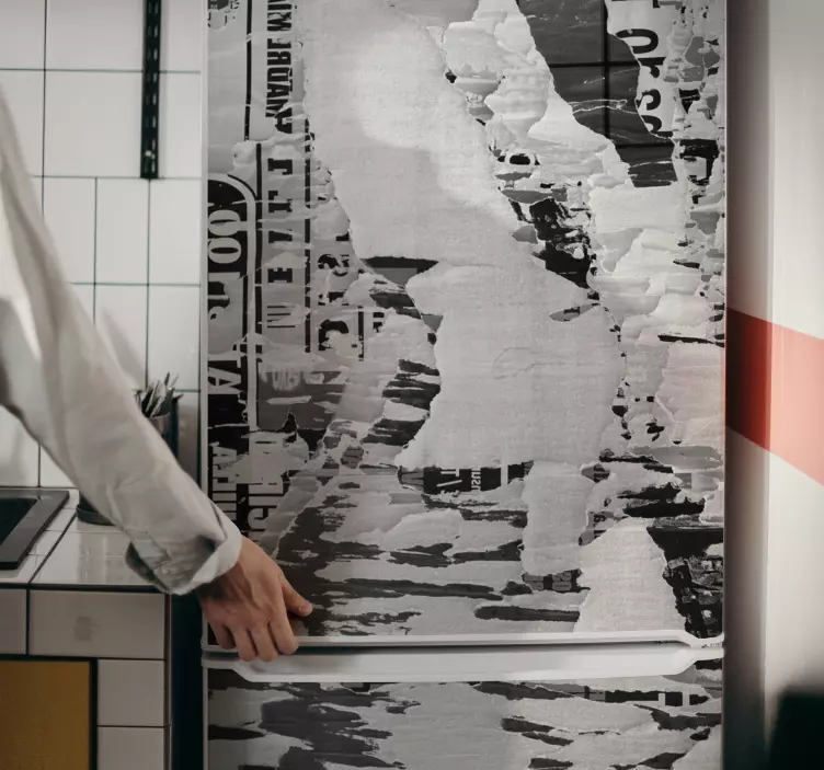 Vinilo para neveras revista vintage - TenVinilo