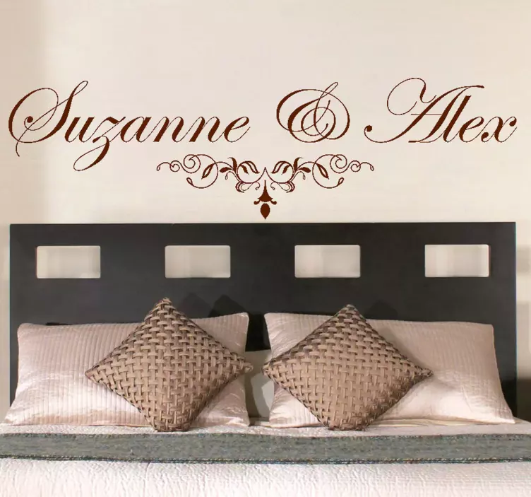 Vinilo personalizable cabeceros de cama - TenVinilo