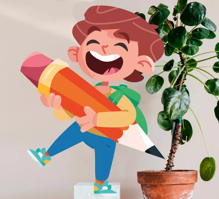 Vinilo para cristales Regreso a la escuela - TenVinilo