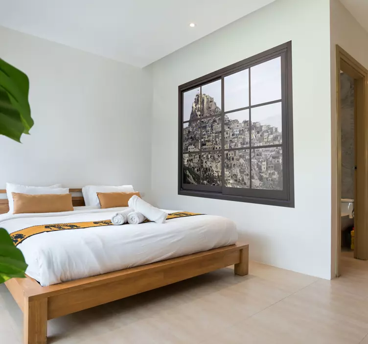 Pegatina de viaje Castillo de capadocia - TenVinilo