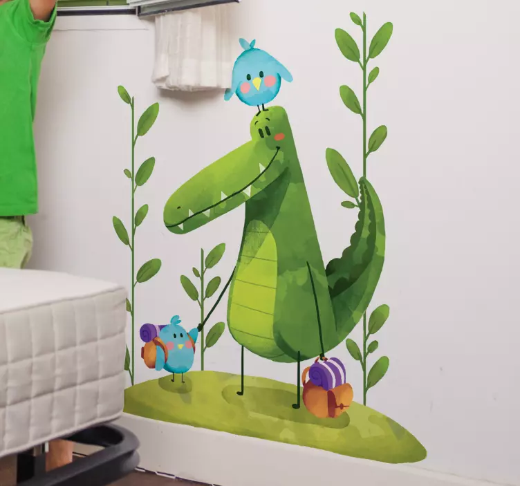 Vinilos infantiles amigos del pantano - TenVinilo