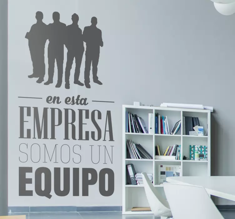 Vinilos para empresas equipo - TenVinilo