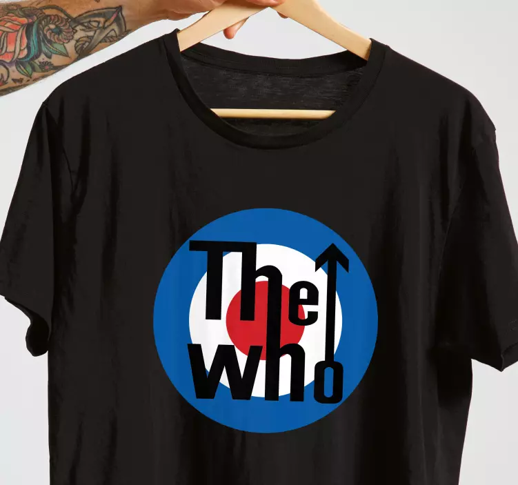 Camiseta banda rock "The Who" - TenVinilo