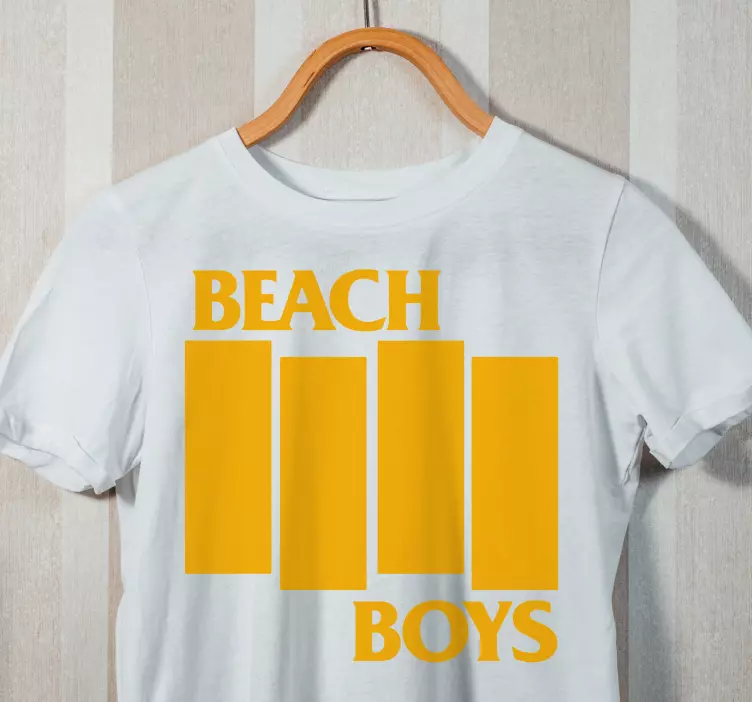 Camiseta chicos de la playa - TenVinilo