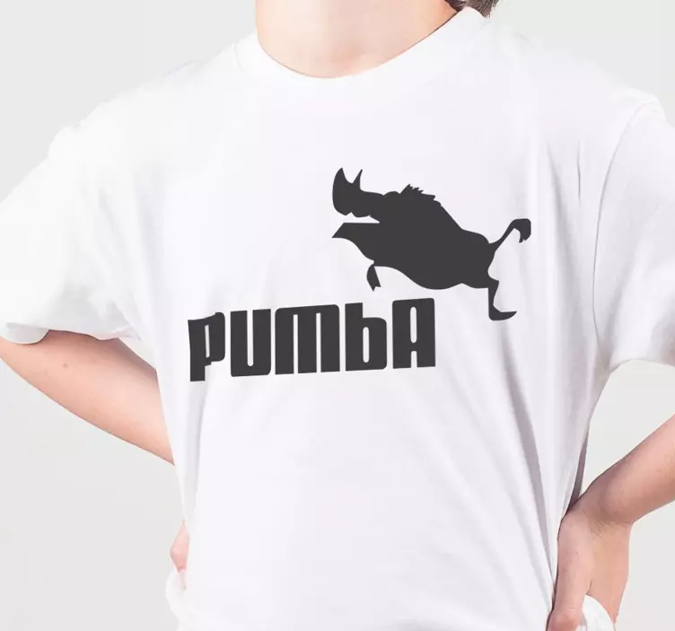 Camiseta día del padre de pumba - TenVinilo