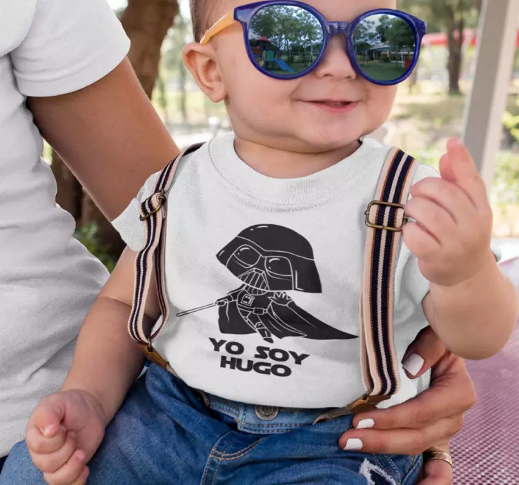 Camiseta infantil Star Wars Yo Soy con Nombre - TenVinilo
