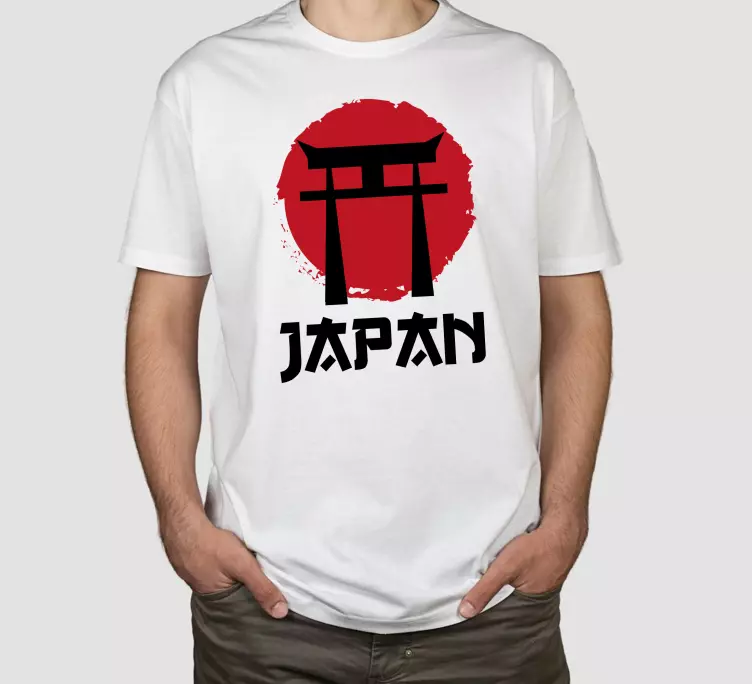 Camiseta personalizada de japón dibujado - TenVinilo