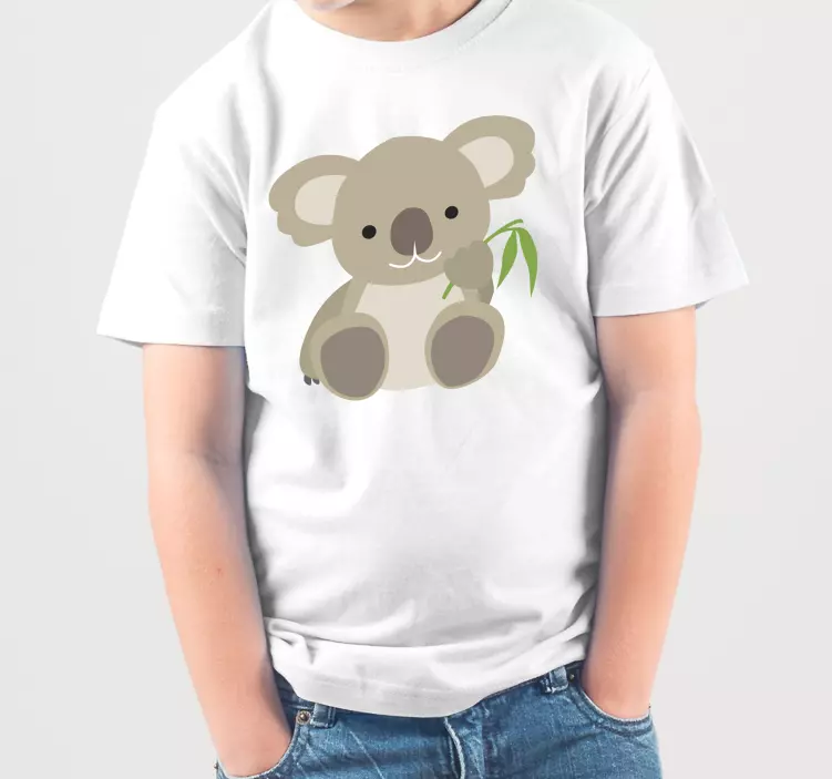 Camiseta infantil Camisete bebé koala en cartoon - TenVinilo