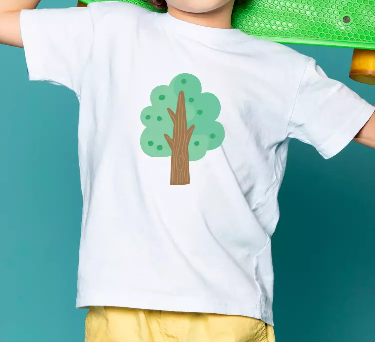 Camiseta infantil Niños del árbol - TenVinilo