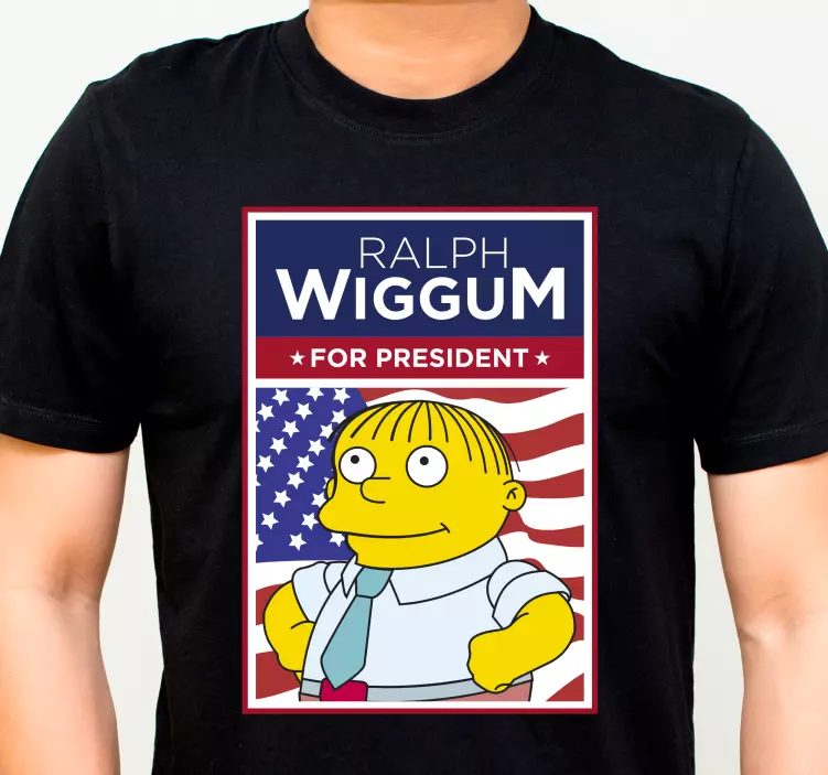 Camiseta personalizada ralph wiggum - TenVinilo