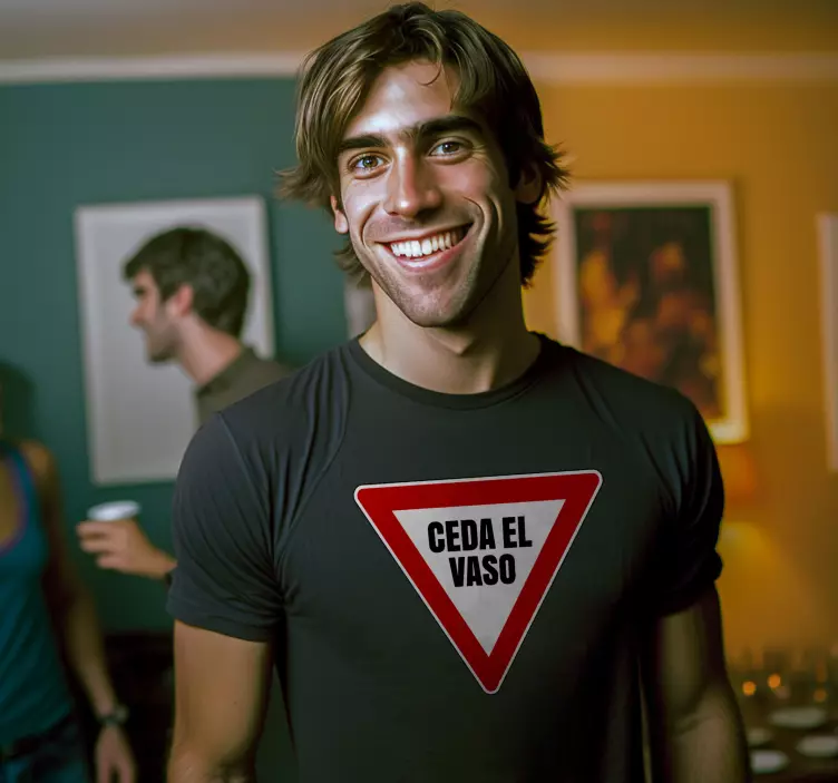 Camiseta rendir el vidrio - TenVinilo