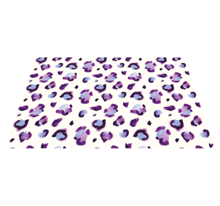 Alfombra vinílica animales diseño femenino - TenVinilo