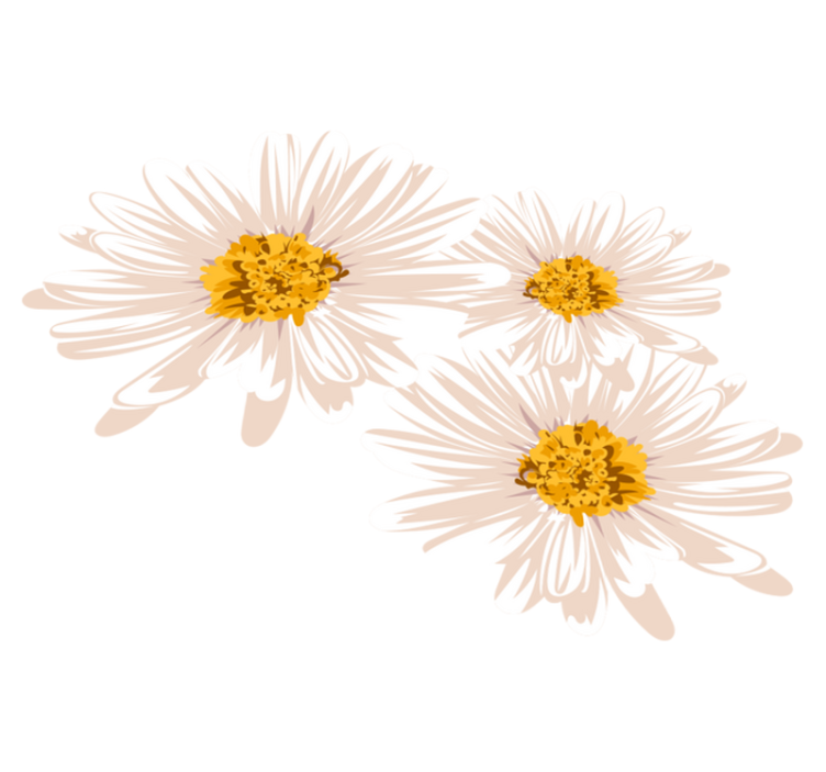 Alfombra vinílica flores arreglo floral encantador - TenVinilo